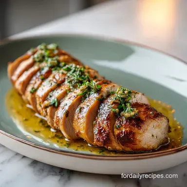 Turkey Tenderloin Recipe in 50 Minutes Recipe Card