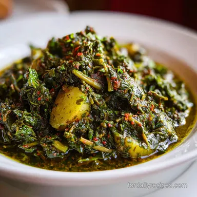 Ghormeh Sabzi Recipe with Dried Herbs Recipe Card