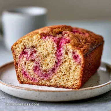 Grandma Rhubarb Quick Bread: Sour Cream Recipe Card