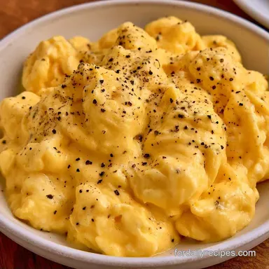 Greek Yogurt Scrambled Eggs: 10 Minutes Recipe Card