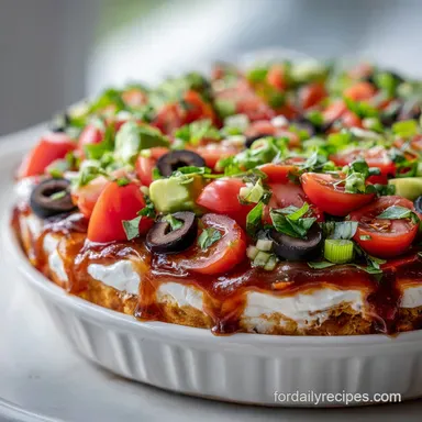 Healthy 7 Layer Dip Recipe Ready in 20 Minutes