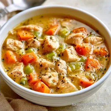 Healthy Lemon Chicken Soup in 30 Minutes