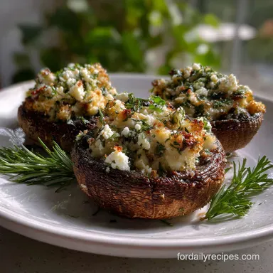 Portobello Mushroom Recipes: Healthy Vegan Caps