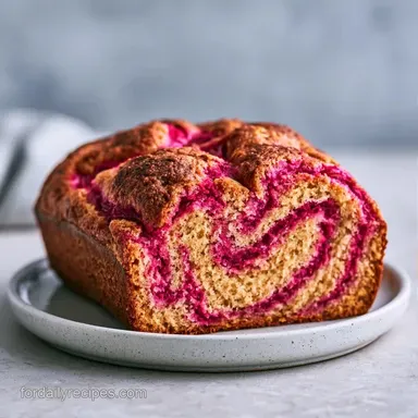 Healthy Yogurt Rhubarb Bread for 8 Recipe Card