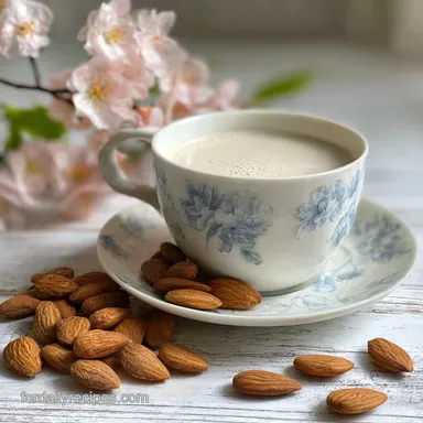 Almond Milk: Creamy Homemade with No Nut Bag Recipe Card
