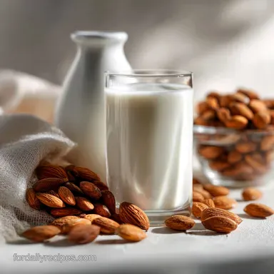 Almond Milk: Creamy Homemade with No Nut Bag