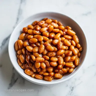 Homemade Baked Beans from Scratch in 6 Hours | Tender and Glazed Recipe Card