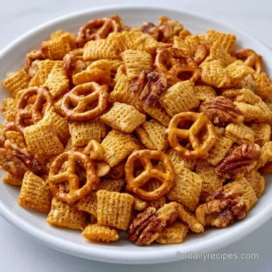 Chex Mix Recipe: Party-Ready Recipe Card