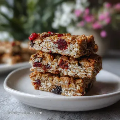 Homemade Granola Bars Ready in 30 Min Recipe Card