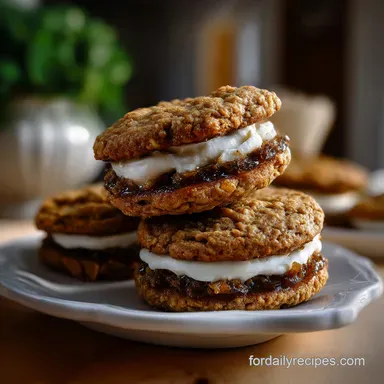 Homemade Oatmeal Cream Pies Recipe Oatmeal Cream P: Better Than Store-Bought! Recipe Card