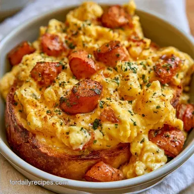 Hot Dog Egg Toast in 15 Minutes