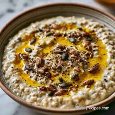 Indian Oats Breakfast Bowl in 20 Minutes Recipe Card