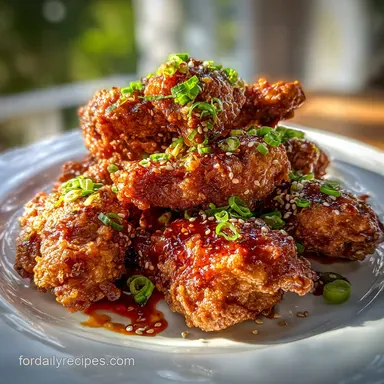 Korean Fried Chicken Recipe: Shatter Crisp