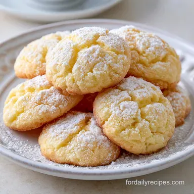 Lemon Ricotta Cookie Recipe: Velvety Recipe Card
