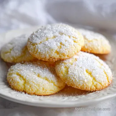 Lemon Sugar Cookies in 32 Minutes: Zesty and Golden Baked