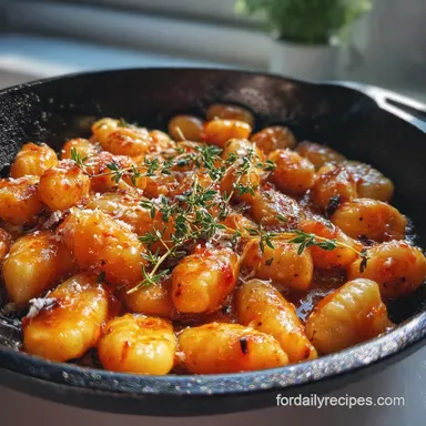 Marry Me Gnocchi Recipe Pan-Seared Tender
