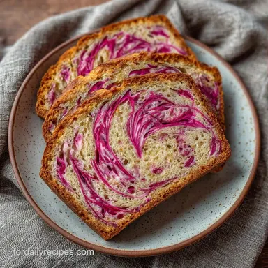 Moist Rhubarb Bread Recipe: Tender Recipe Card