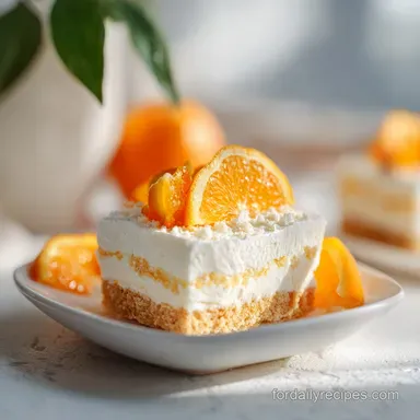 Orange Creamsicle Bars in 4 Hours and 25 Minutes Recipe Card