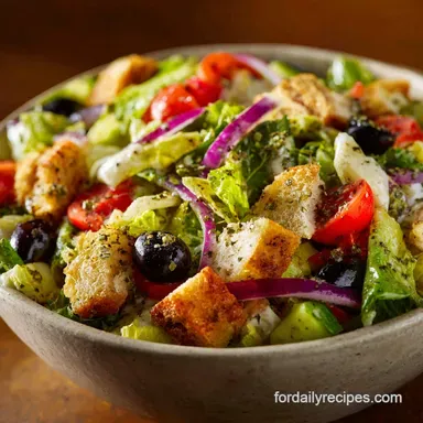 Olive Garden Salad: The Best Homemade Dressing Copycat Recipe