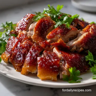 Peking Duck Recipe: Shattering Crispy Skin