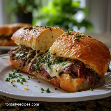 Leftover Prime Rib Recipe Easy And Quick Idea with Garlic Seared Recipe Card