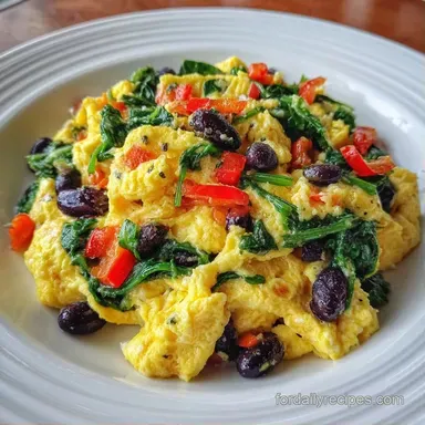 Protein Fiber Scramble in 15 Minutes Recipe Card
