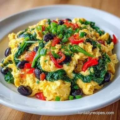Protein Fiber Scramble in 15 Minutes