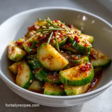 Cucumber Kimchi Recipe: Ultra-Crisp Oi Sobagi Ready Fast