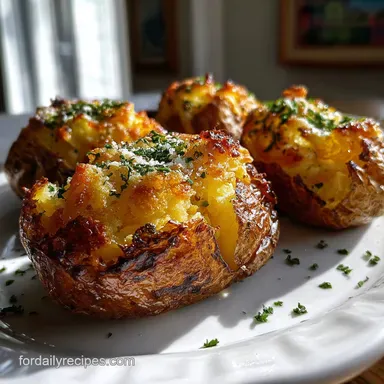 Baked Potatoes in the Microwave in 20 Minutes: Crispy Skin