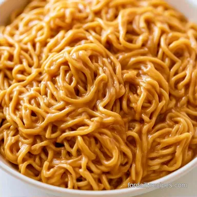 Quick Thai Noodle Dinner in 10 Minutes