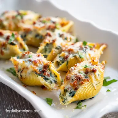 Stuffed Shells Recipe: Total Time 50 Min
