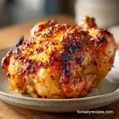 Chicken Recipe with Roasted Chicken for 6 Servings