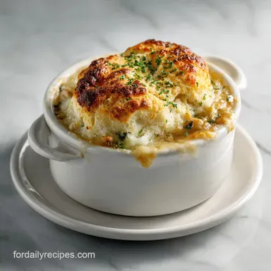 Chicken Cobbler with Cheddar Biscuits: Baked in 60 Minutes Recipe Card