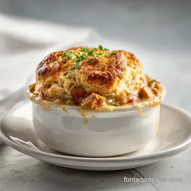 Chicken Cobbler with Cheddar Biscuits: Baked in 60 Minutes