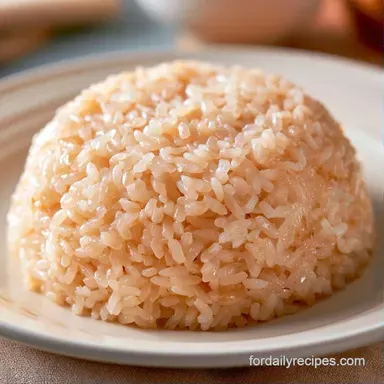 Thai Sticky Rice for 4 Servings Recipe Card