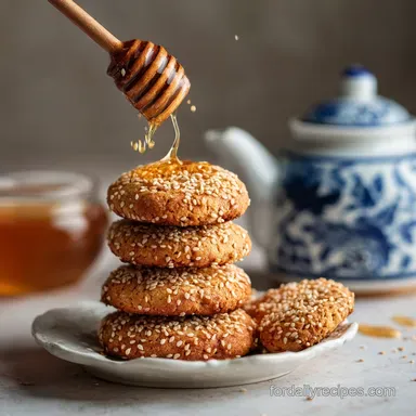 Sesame Honey Cookies: Ready in 27 Minutes Recipe Card