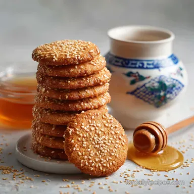 Sesame Honey Cookies: Ready in 27 Minutes