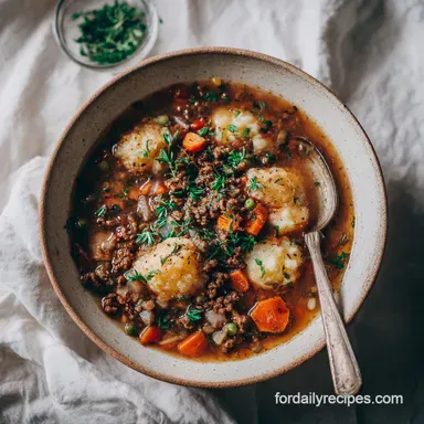 Shepherds Pie Soup Recipe in 35 Minutes