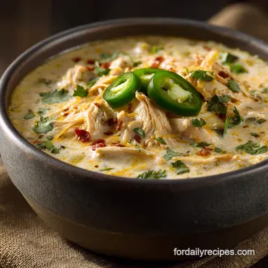 White Chicken Chili CornFree: The Velvety Smooth, Naturally Thickened Recipe