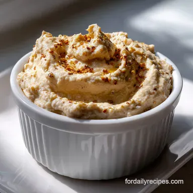 Hummus Without Tahini: Ultra-Smooth Easy 10-Minute Recipe Recipe Card