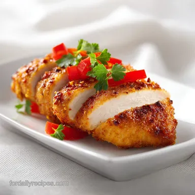 Cajun Chicken with Yogurt Finish for 4 Servings