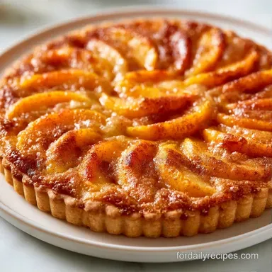 Peach Cobbler with Canned Peaches Recipe Card
