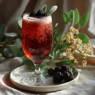 Delicious Cocktail to Elevate Your New Years Eve with Sparkling Recipe Card