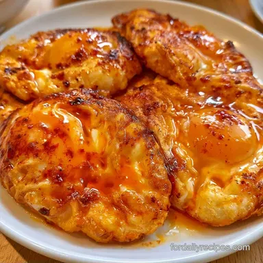 Spicy Fried Eggs in 11 Minutes