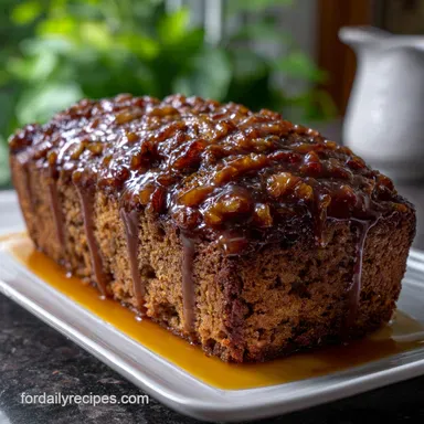 Date Palm Recipe: Glorious Sticky Toffee Loaf Cake