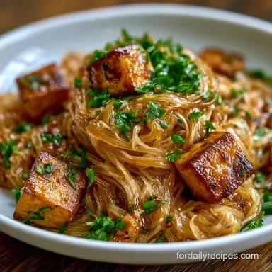 Tofu Pad Thai in 35 Minutes