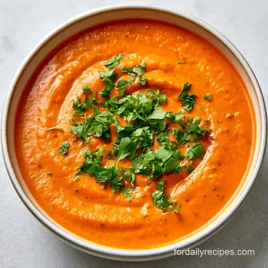 Tomato Coconut Curry in 45 Minutes Recipe Card