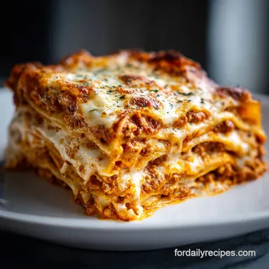 Recipe of Lasaniya for 12 Servings