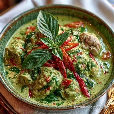 Traditional Thai Dinner Recipe for 4