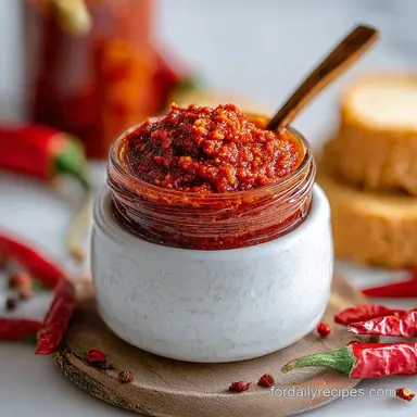 Harissa Paste: Smoky Tunisian Condiment for 20 Min